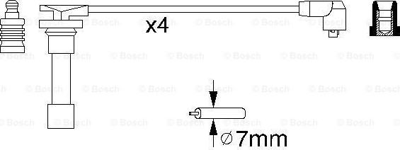 BOSCH 0 986 356 776 - Augstsprieguma vadu komplekts www.autospares.lv