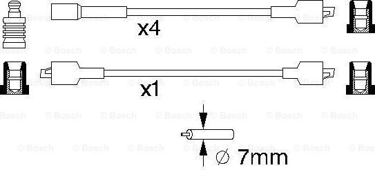 BOSCH 0 986 357 010 - Augstsprieguma vadu komplekts www.autospares.lv