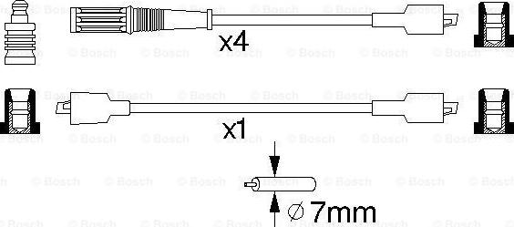 BOSCH 0 986 357 084 - Augstsprieguma vadu komplekts www.autospares.lv