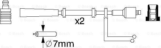 BOSCH 0 986 357 080 - Augstsprieguma vadu komplekts www.autospares.lv