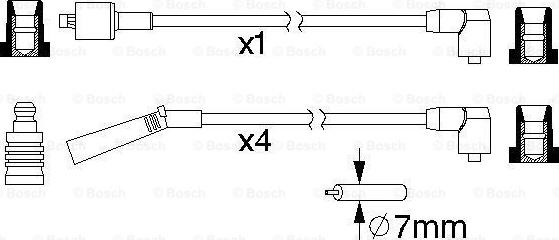 BOSCH 0 986 357 196 - Augstsprieguma vadu komplekts www.autospares.lv