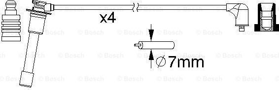 BOSCH 0 986 357 149 - Augstsprieguma vadu komplekts www.autospares.lv