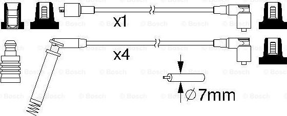 BOSCH 0 986 357 148 - Augstsprieguma vadu komplekts www.autospares.lv