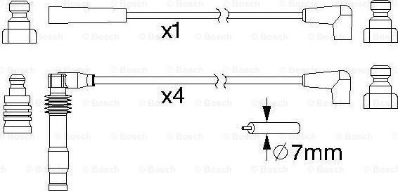 BOSCH 0 986 357 156 - Augstsprieguma vadu komplekts www.autospares.lv