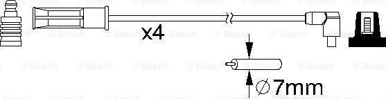 BOSCH 0 986 357 158 - Augstsprieguma vadu komplekts www.autospares.lv