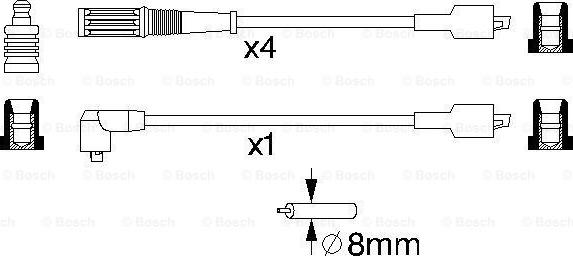 BOSCH 0 986 357 113 - Augstsprieguma vadu komplekts www.autospares.lv