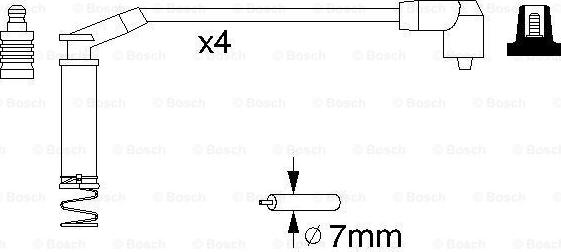 BOSCH 0 986 357 124 - Augstsprieguma vadu komplekts www.autospares.lv