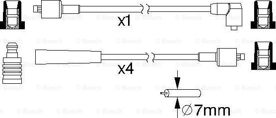 BOSCH 0 986 357 172 - Augstsprieguma vadu komplekts www.autospares.lv