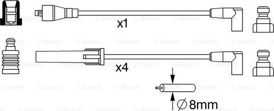 BOSCH 0 986 357 246 - Augstsprieguma vadu komplekts www.autospares.lv