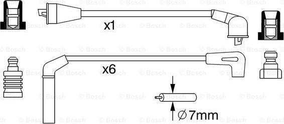 BOSCH 0 986 357 248 - Augstsprieguma vadu komplekts www.autospares.lv