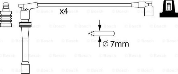 BOSCH 0 986 357 260 - Augstsprieguma vadu komplekts www.autospares.lv