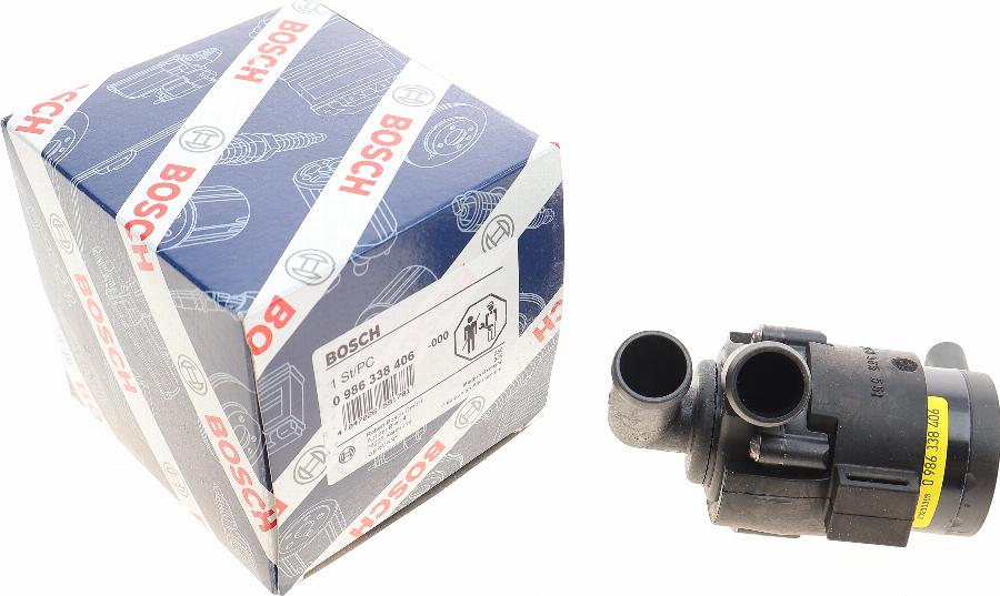 BOSCH 0 986 338 406 - Additional Water Pump www.autospares.lv