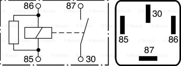 BOSCH 0 986 332 071 - Pagrieziena signāla pārtraucējs www.autospares.lv