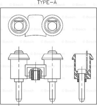 BOSCH 0 986 320 111 - Skaņas signāls www.autospares.lv