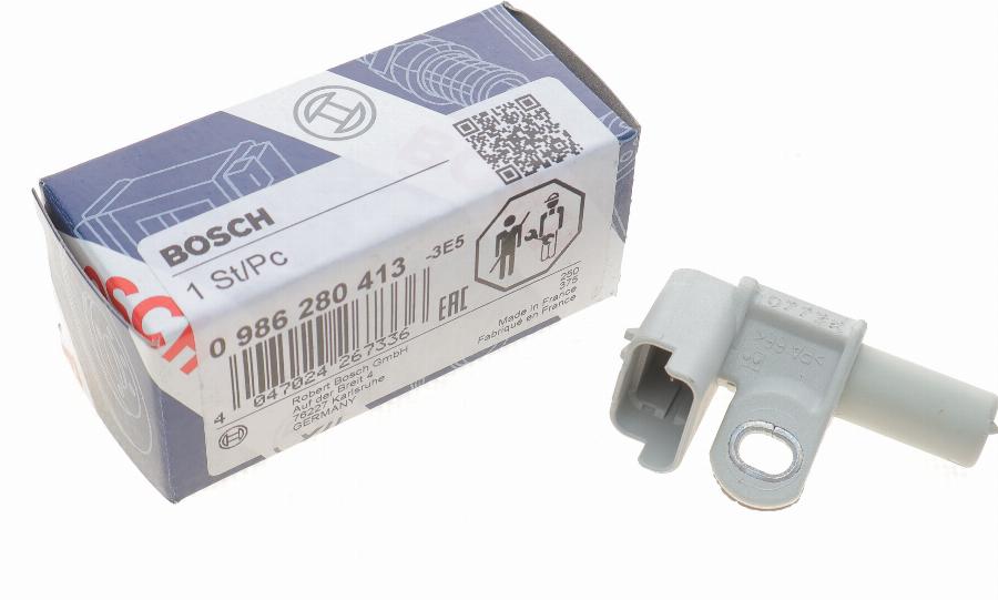 BOSCH 0 986 280 413 - Impulsu devējs, Kloķvārpsta www.autospares.lv