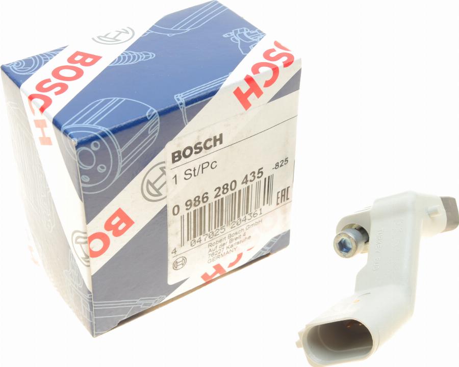 BOSCH 0 986 280 435 - Sensor, crankshaft pulse www.autospares.lv