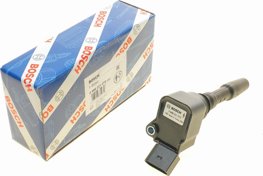 BOSCH 0 986 221 072 - Ignition Coil www.autospares.lv