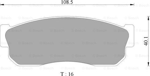 BOSCH 0 986 AB9 241 - Тормозные колодки, дисковые, комплект www.autospares.lv