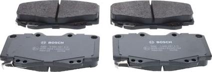 BOSCH 0 986 AB1 415 - Brake Pad Set, disc brake www.autospares.lv