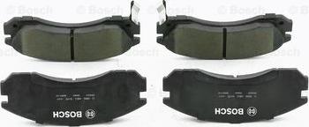 BOSCH 0 986 AB1 605 - Brake Pad Set, disc brake www.autospares.lv