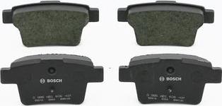 BOSCH 0 986 AB1 606 - Brake Pad Set, disc brake www.autospares.lv