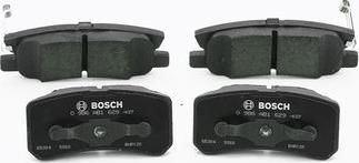 BOSCH 0 986 AB1 629 - Bremžu uzliku kompl., Disku bremzes www.autospares.lv