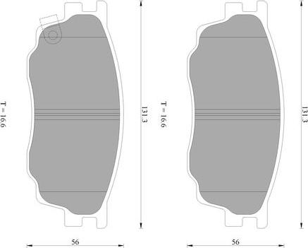 BOSCH 0 986 AB1 183 - Bremžu uzliku kompl., Disku bremzes www.autospares.lv