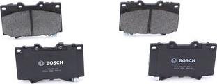 BOSCH 0 986 AB1 366 - Brake Pad Set, disc brake www.autospares.lv