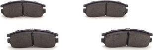 BOSCH 0 986 AB1 703 - Brake Pad Set, disc brake www.autospares.lv