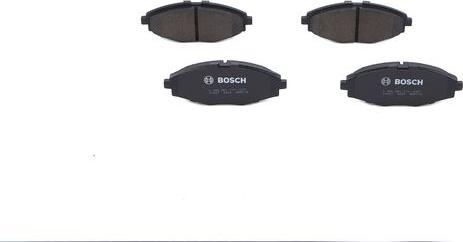 BOSCH 0 986 AB1 711 - Bremžu uzliku kompl., Disku bremzes www.autospares.lv