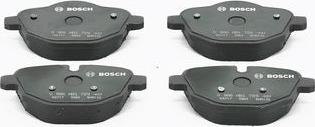 BOSCH 0 986 AB1 729 - Bremžu uzliku kompl., Disku bremzes www.autospares.lv