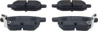 BOSCH 0 986 AB2 543 - Brake Pad Set, disc brake www.autospares.lv