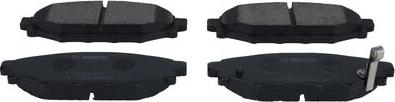 BOSCH 0 986 AB2 625 - Brake Pad Set, disc brake www.autospares.lv