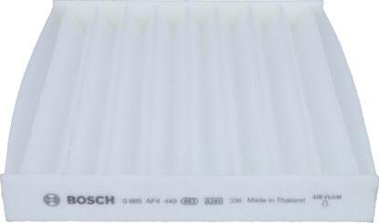 BOSCH 0 986 AF4 449 - Filtrs, Salona telpas gaiss www.autospares.lv