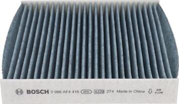 BOSCH 0 986 AF4 416 - Filter, interior air www.autospares.lv