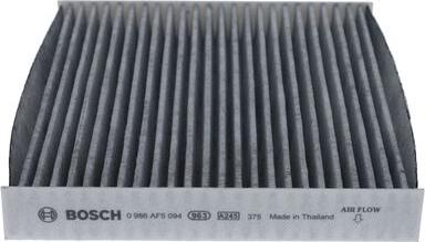 BOSCH 0 986 AF5 094 - Filtrs, Salona telpas gaiss autospares.lv