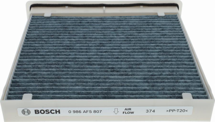 BOSCH 0 986 AF5 807 - Filtrs, Salona telpas gaiss www.autospares.lv