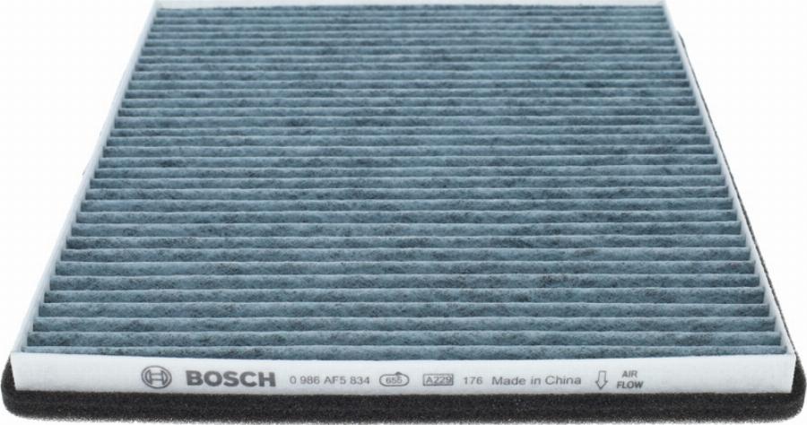 BOSCH 0 986 AF5 834 - Filtrs, Salona telpas gaiss www.autospares.lv