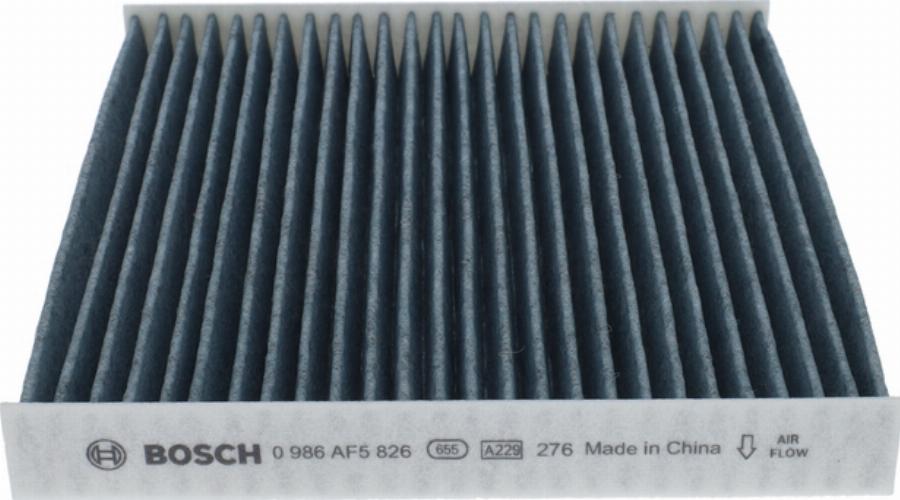 BOSCH 0 986 AF5 826 - Filtrs, Salona telpas gaiss www.autospares.lv