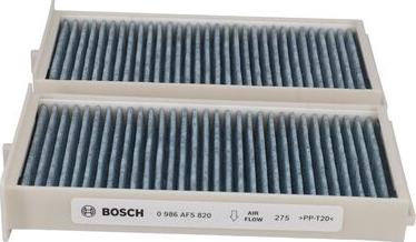 BOSCH 0 986 AF5 820 - Filtrs, Salona telpas gaiss www.autospares.lv