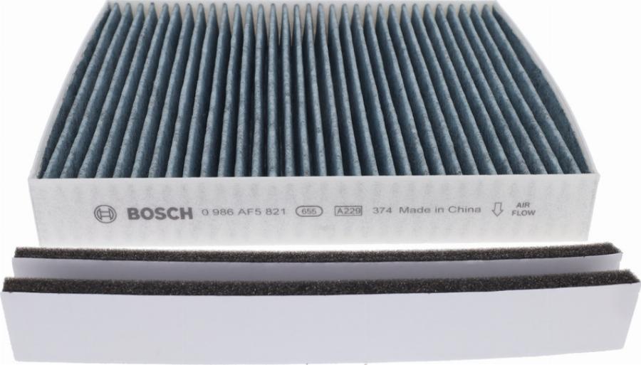 BOSCH 0 986 AF5 821 - Filtrs, Salona telpas gaiss www.autospares.lv