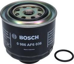 BOSCH 0 986 AF6 036 - Degvielas filtrs autospares.lv