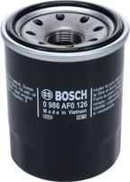 BOSCH 0 986 AF0 126 - Eļļas filtrs autospares.lv