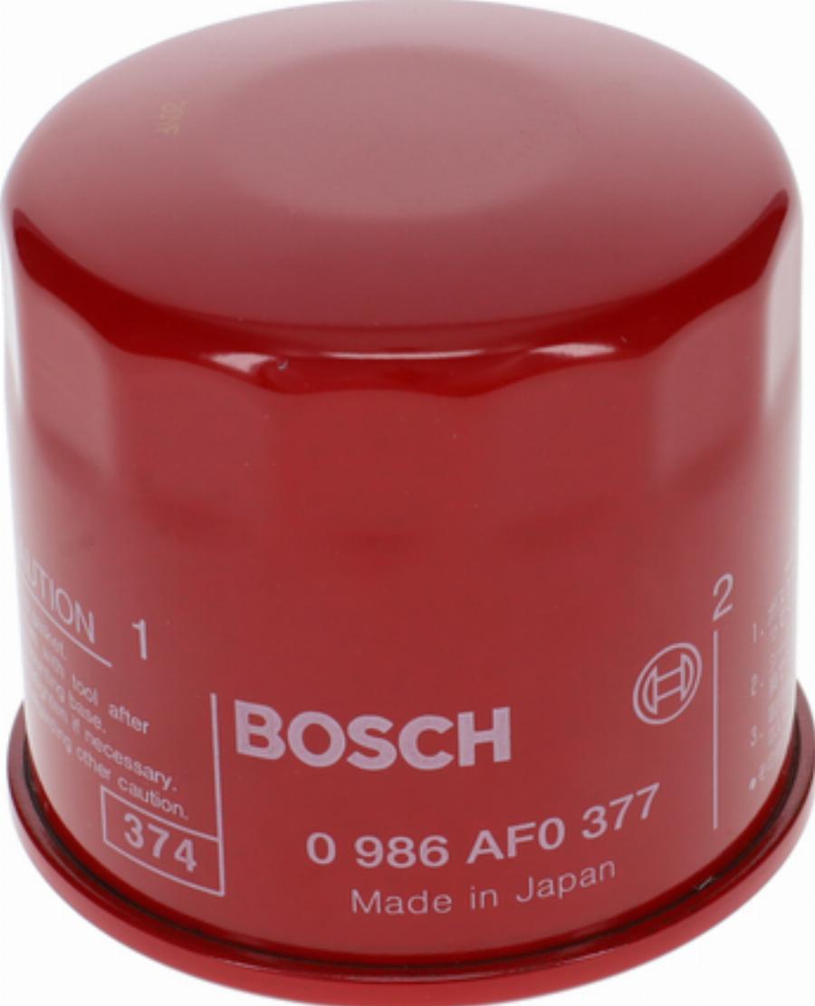 BOSCH 0 986 AF0 377 - Eļļas filtrs www.autospares.lv