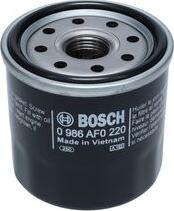 BOSCH 0 986 AF0 220 - Масляный фильтр www.autospares.lv