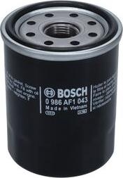 BOSCH 0 986 AF1 043 - Oil Filter www.autospares.lv