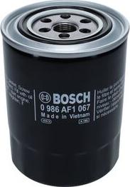 BOSCH 0 986 AF1 067 - Eļļas filtrs autospares.lv