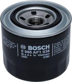 BOSCH 0 986 AF1 038 - Eļļas filtrs autospares.lv