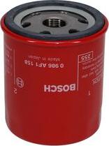 BOSCH 0 986 AF1 158 - Eļļas filtrs www.autospares.lv