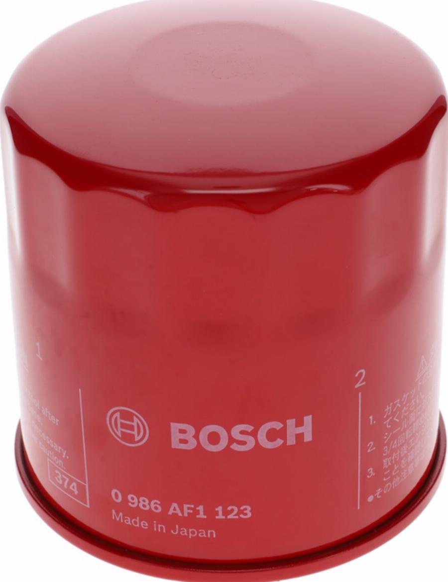 BOSCH 0 986 AF1 123 - Eļļas filtrs www.autospares.lv